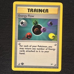 Energy Flow 122/132 - Gym Heroes Pokémon Card