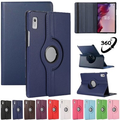 For Lenovo Tab P12 TB370FU TB371FC 12.7'' Tablet Case Leather Rotate Stand Cover