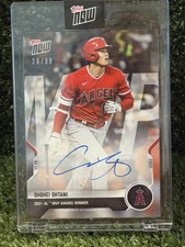 2021 TOPPS NOW #OS-40B SHOHEI OHTANI - AUTO /99 🔥 AL MVP 🔥SEALED 🔥