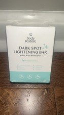 Body Restore Dark Spot Peppermint Lightening Bar Kojic Acid Soap 2ct Sealed NEW