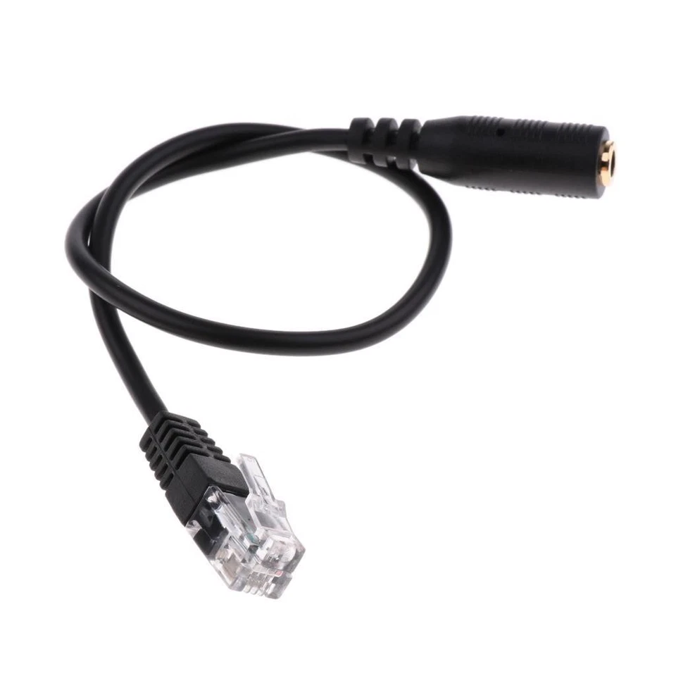 Phone Plug Male to 3.5mm Female Adapter Cable for Headphone - Image 2 of 4