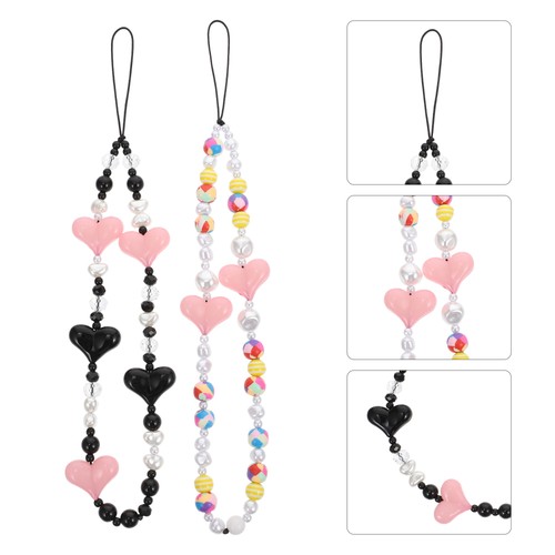 2 Pcs Handy Kabel Telefon Hängender Kettenriemen Anti-Verlust-Gurt Für Das - 第 8/12 張圖片