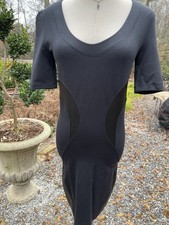 alexander mcqueen Size M  Black Bodycon Pullover Dress