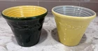 Red Wing Pottery Planter Flared Feather Leaf Band