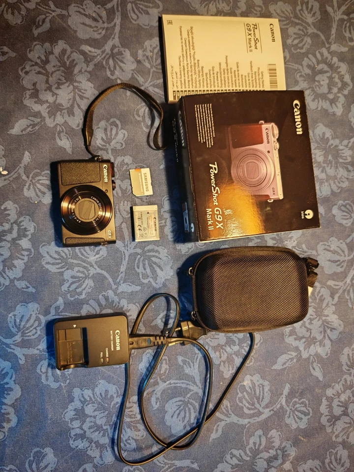 Canon PowerShot G9 X Mark II Kompaktkamera - schwarz, OVP - Bild 3 von 4