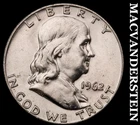 1962-D Franklin Half Dollar - Choice Gem Brilliant Unc++  Lustrous  #G7003