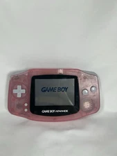 Nintendo Gameboy Advance Pink  AGB-001 Handheld System *read Description*