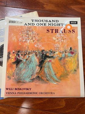 SXL 2288 Thousand And One Nights Strauss Willi Boskovksy Decca WBG 1st VG+