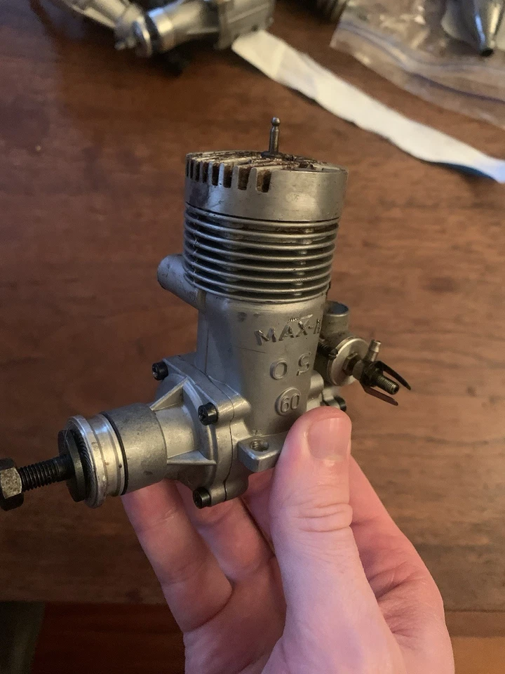 OS Engines MAX-H 60 2-Stroke Glow Engine – Vintage Powerhouse - Image 2 of 4