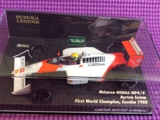Minichamps 1/43 McLAREN MP4/4 McLaren Honda Ayrton Senna SUZUKA LEGEND Minicar