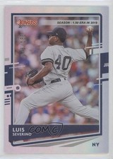 2020 Panini Donruss Season Stat Line 78/150 Luis Severino #73 07rd