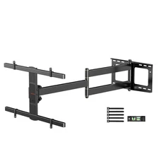 Extra Long Arm TV Wall Mount with 43" Extension for Most 37-80inch TVs up to ...