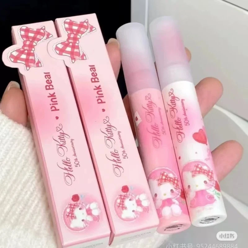 Sanrio x Pinkbear Hello Kitty 50-летний юбилей макияж блеск для губ тени для век - Изображение 4 из 4