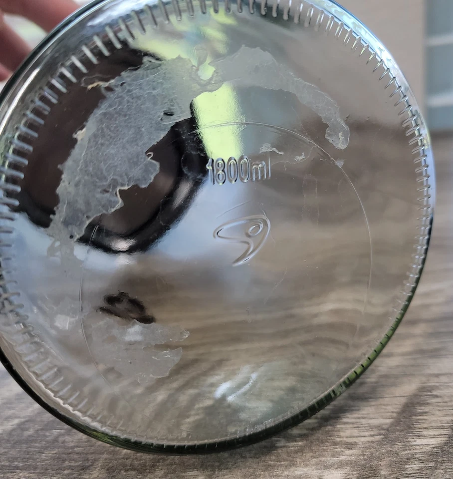 Teavana Perfect Tea Rock Sugar 48 oz Glass Canister Jar w/ Stainless Steel Lid - Image 4 of 4