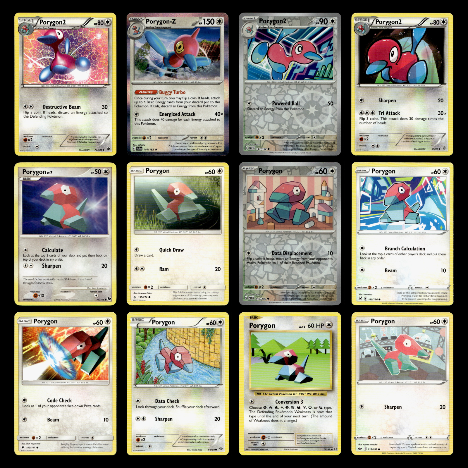 Ｇ Porygon-Z Reverse Holo Rare - 118/198 - Pokemon 2021 And Porygon
