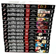Jujutsu Kaisen Anime Manga Gege Akutami Viz Media PB Lot Of 13 - NOT COMPLETE