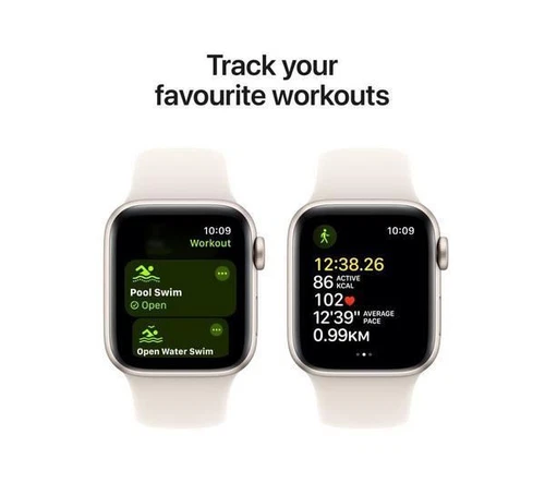 APPLE Watch SE Cellular - 40 mm - Starlight Aluminium Case - Picture 3 of 7