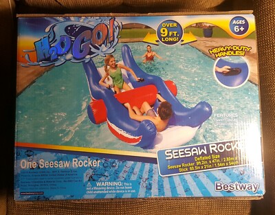 seesaw rocker inflatable pool toy