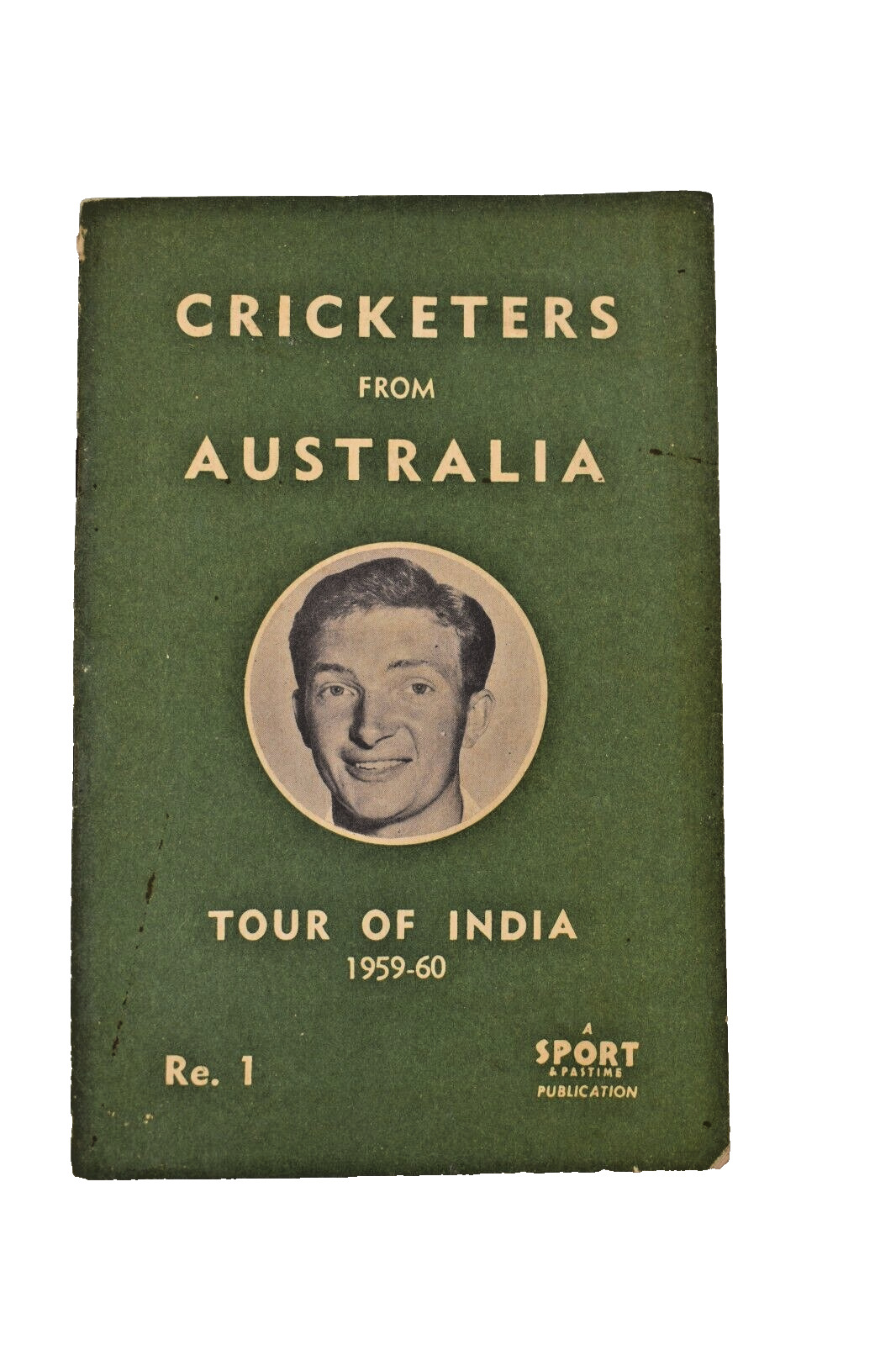 Vintage Cricketers From Australia Tour Of India 1959-60 Book Cricket Memorabilia