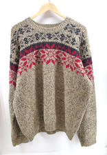 Eddie Bauer Legends Vintage Wool Sweater Men's Size XL