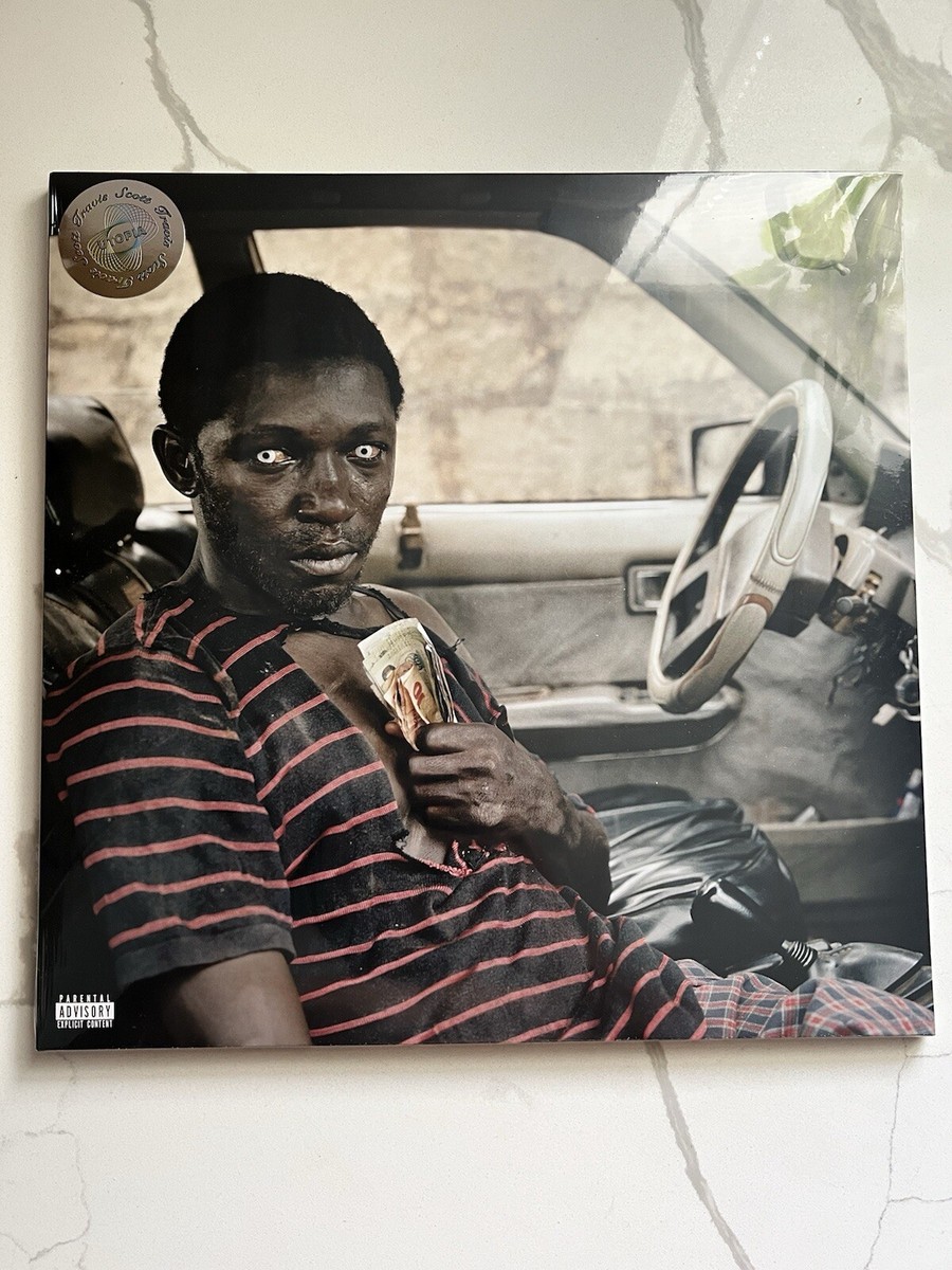 送料無料 Travis Scott utopia ZINE cover 3 Travis Scott Utopia Cover 3 2XLP Vinyl - US