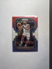 Talen Horton-Tucker 2021-22 Panini Prizm Red White and Blue Lakers #142