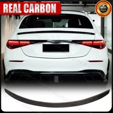 REAL Carbon Fiber Rear Trunk Spoiler Wing For Mercedes-Benz W223 S500 S580 2021+