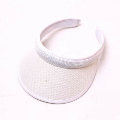 Womens Clip On Sun Visor Ladies Hat Cotton Clip On Sun Visor Tennis Golf Beach
