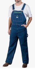 Liberty Men's Stonewashed Denim Bib Overall, 100 Cotton 56x32 14006 SW9 , NWT