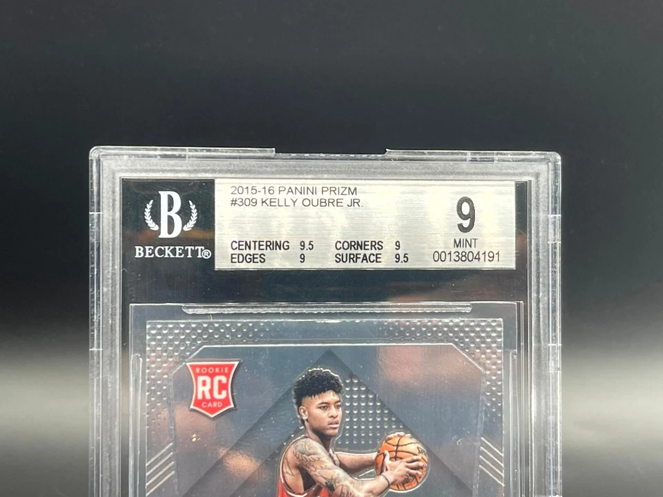 2015-16 Panini Prizm #309 Kelly Oubre Jr. RC /BGS 9 Mint - Image 3 of 4