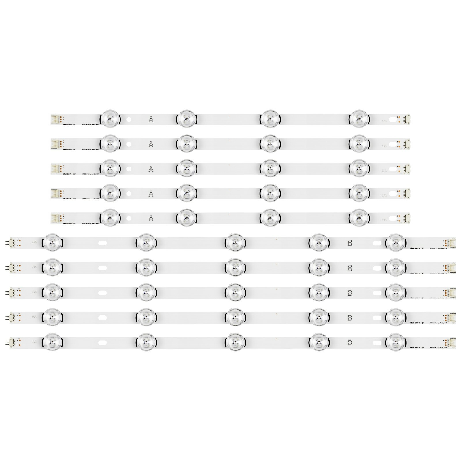 LED Strip(10)for 49LB620V 49LB552 49LB629V 49LB5700 49LB570U 6916L-1944B 1945B E - Foto 5