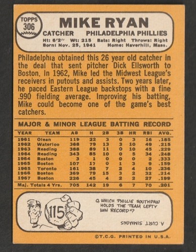 1968 Topps Baseball Cards Scegli una carta a scelta 295-660 EX X-MT 1/25 Set Break - Foto 18 di 490