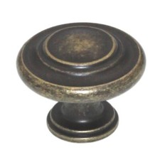 BP1586-R2 Weathered Brass 1 3/8 Rings Cabinet...