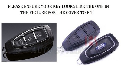 Chiave Cover Per Ford Telecomando Smart Custodia Catena Anello 174047069947 - Foto 5