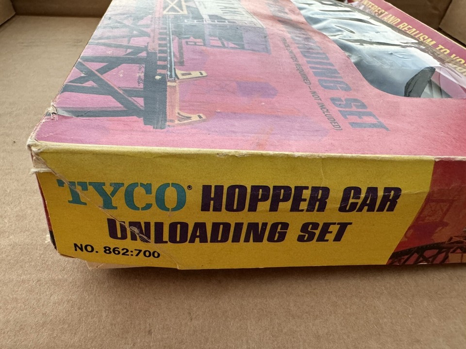 Vintage Tyco HO Scale 862:700 Hopper Car BM 10056 Unloading Set | eBay