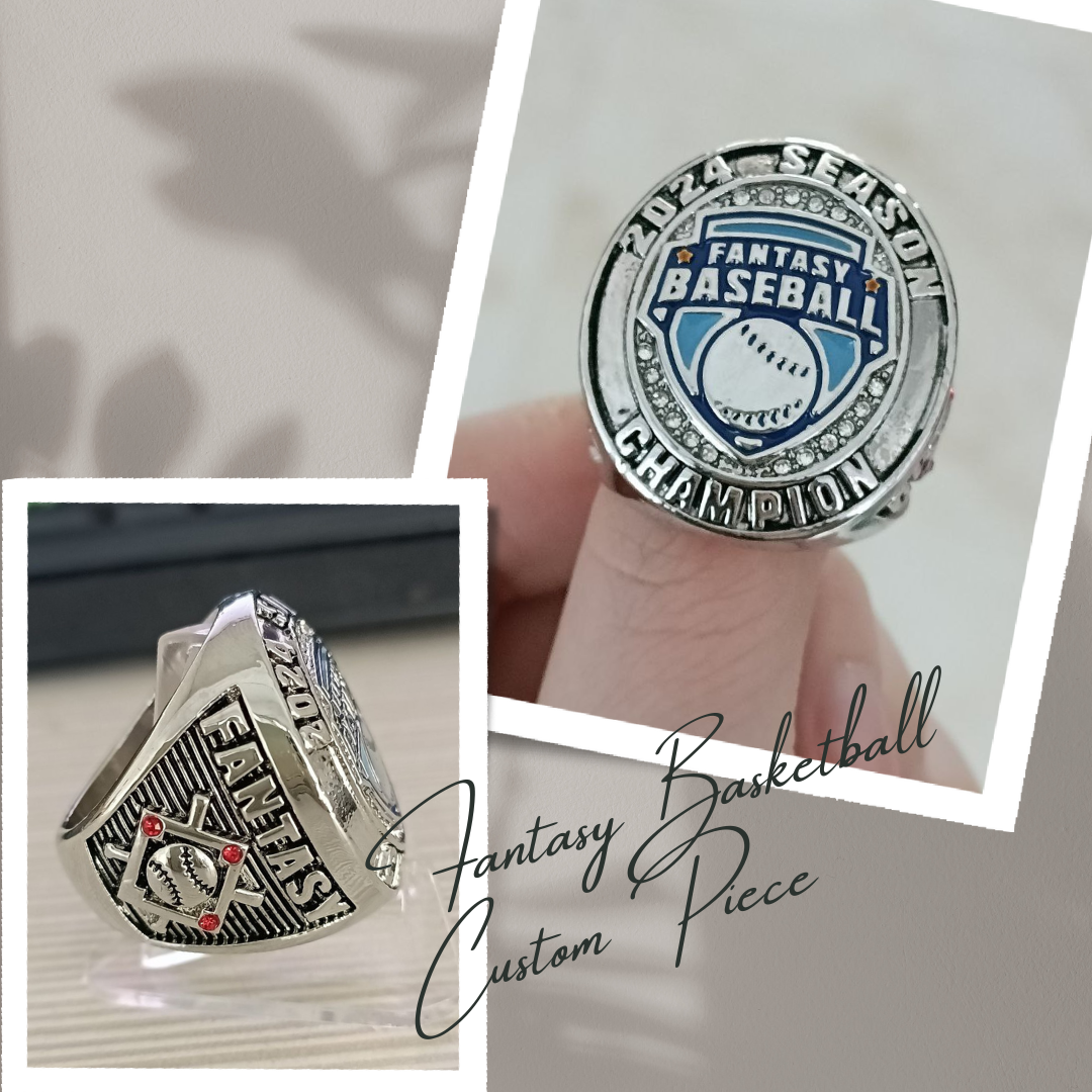 Fantasy Baseball Ring Jewelry Piece Gift for Fans World | NO IMPORT ...