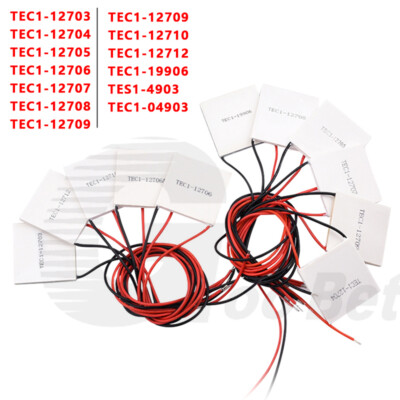 TEC1 12703 - 12712 Peltierelement Modul Peltier Element Kühlen Plate Heizen TEC