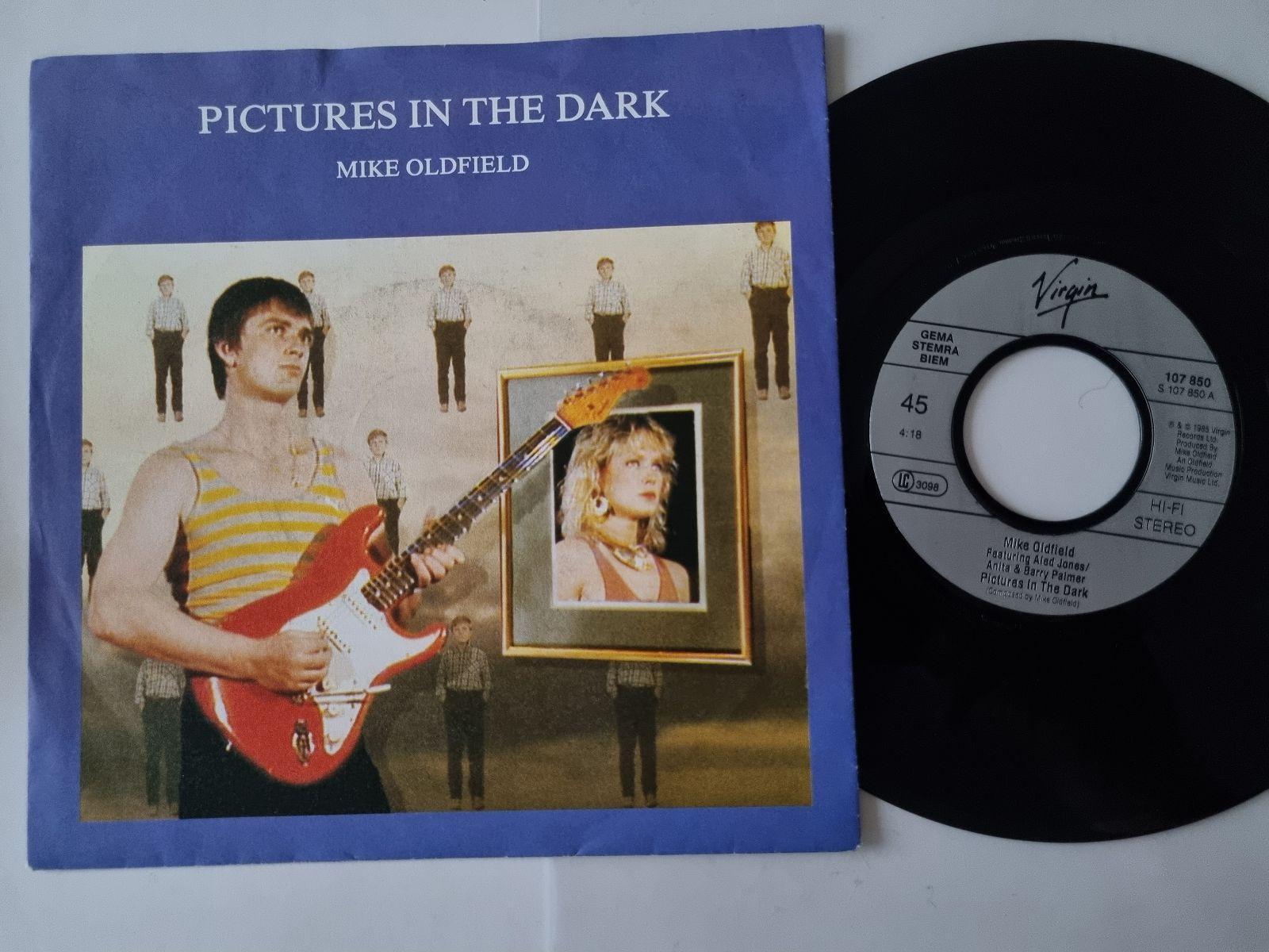 7"" Single Mike Oldfield - Pictures in the dark Vinyl Germany