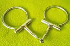 New SUPER HIGH QUALITY Butted HEAVYWEIGHT Horse Show Training Snaffle BIT