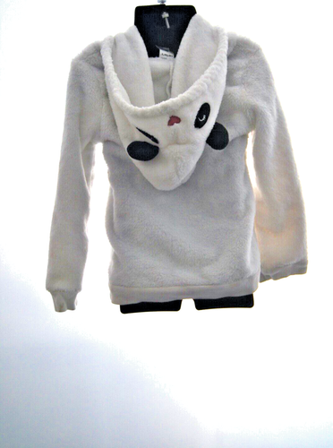 Toddler Hoodie Jacket by Carter's Size 3 T White in Color (Bear Hoodie) - Picture 7 of 24