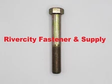 7/16-20x2-3/4 Hex Head Cap Screws 7/16-20 x 2.75 Bolts 7/16x20 x 2-3/4 Grade 8