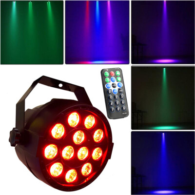 RGB LED Scheinwerfer Par Strahler Discolicht DJ Strobe Light Bühnenbeleuchtun