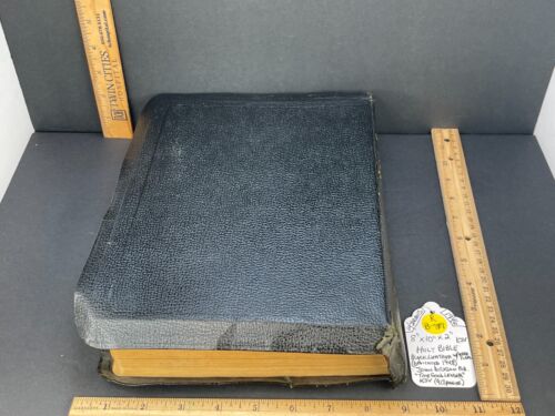 (RB-707) VINTAGE 1946 Holy Bible "The Good Leader" King James John A Dickson Pub - Bild 3 von 20
