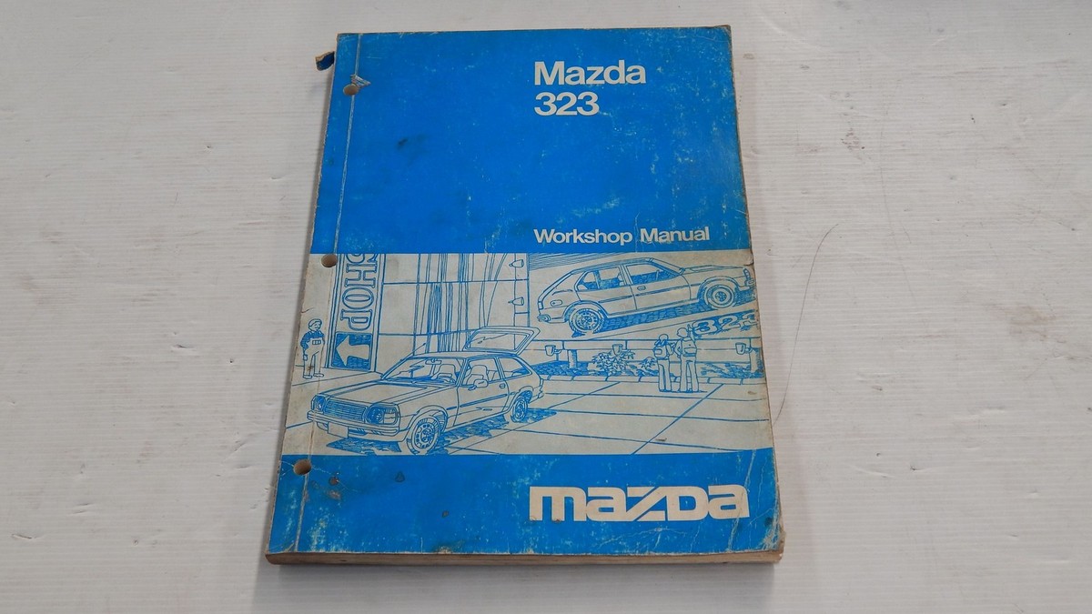 MAZDA 323 WORKSHOP MANUAL BOOK ORIGINAL GENUINE | eBay