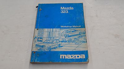 MAZDA 323 WORKSHOP MANUAL BOOK ORIGINAL GENUINE | eBay