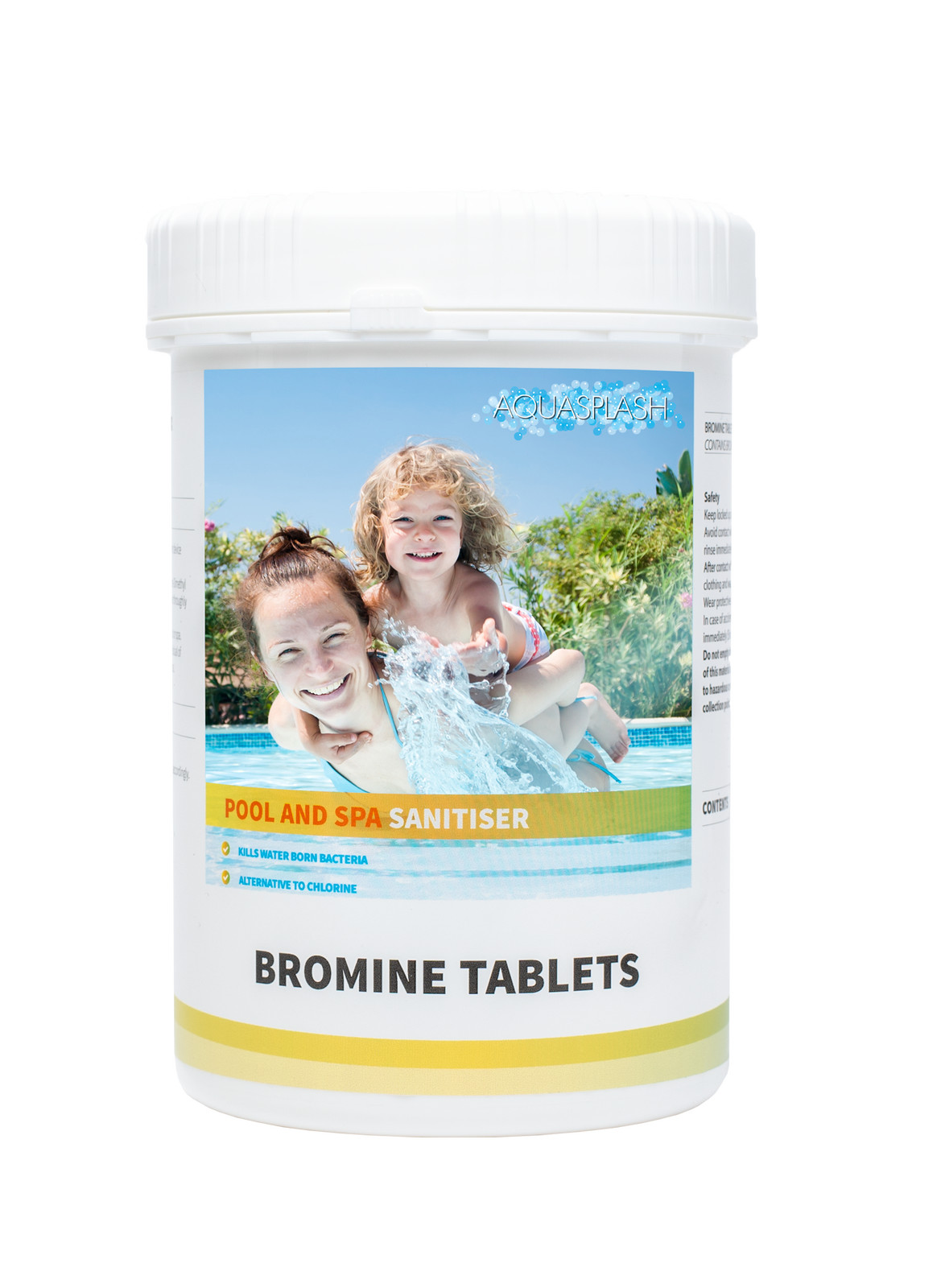 AquaSplash Bromine Tablets 1Kg Swimming Pool & Spa 50x 20g Tablets 1kg Bromine