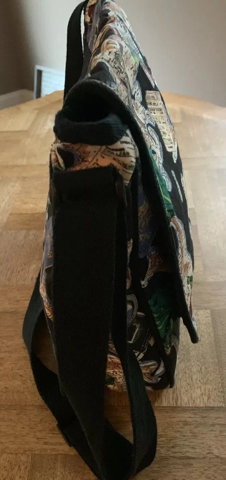 BOLSO MENSAJERO/HOMBRO VINTAGE NICOLE MILLER ESTAMPADO DE VIAJE Foto 3 de 4