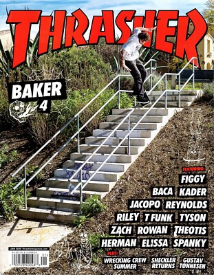 Thrasher Skateboard Magazine / January 2020 / #474 / Skateboarding Magazine!