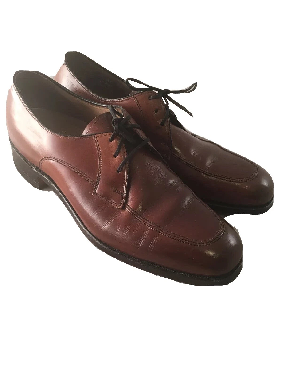 Коричневая мужская винтажная обувь 1980-х