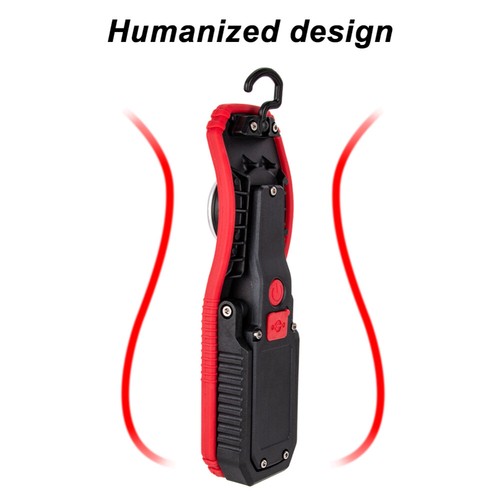 LED COB Work Light Magnetic Flashlight Rechargeable Light Power Bank Lamp NEW - Picture 5 of 12